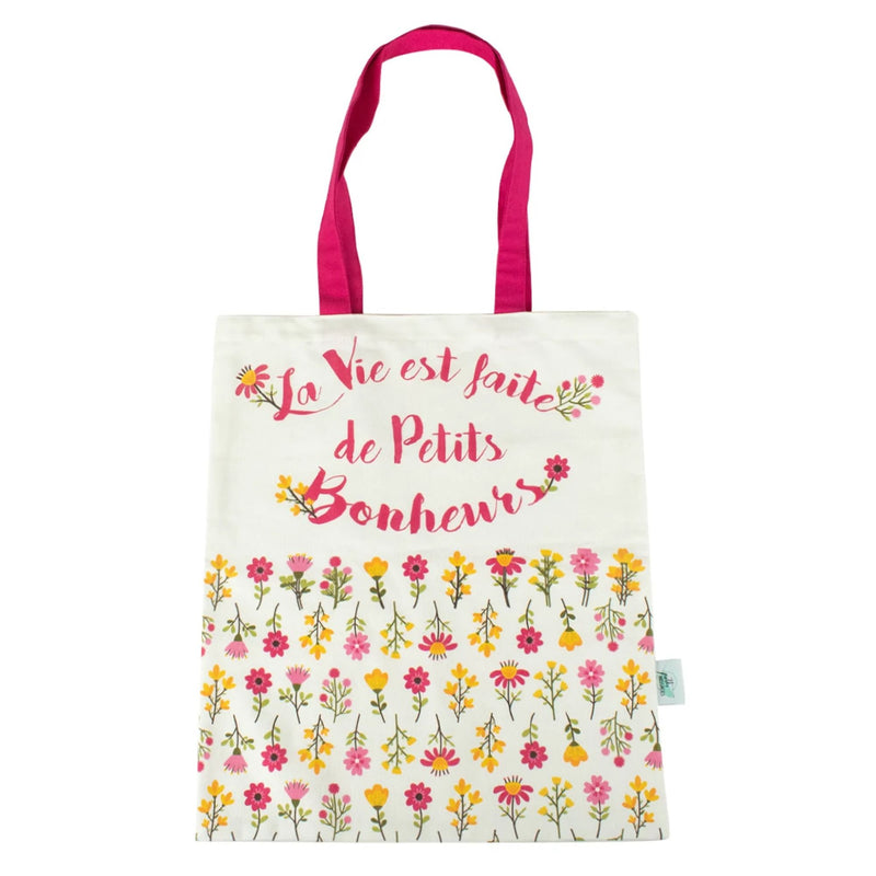 Sac Coton Petits Bonheurs - Petits Messages