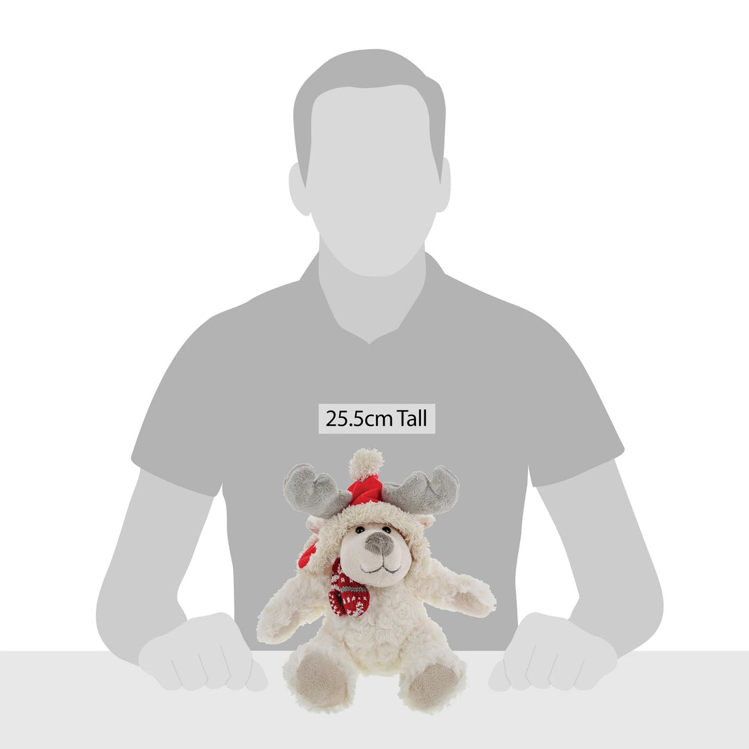 Foulard Renne En Peluche Doux – Nat & Jules By Demdaco | Accessoire Enfant Unisexe Pour L'hiver