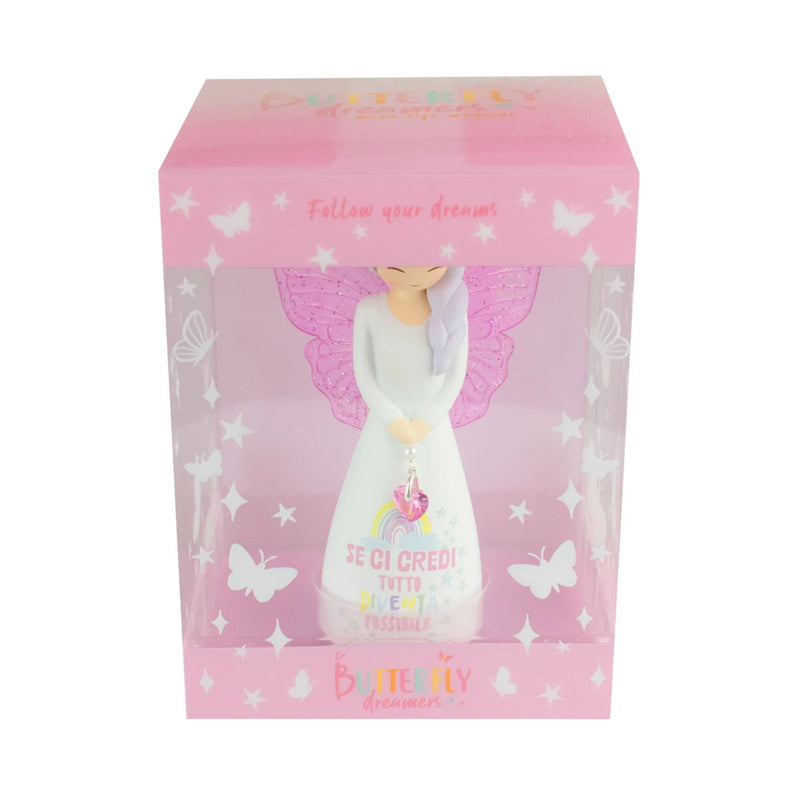 Figurine Ange Se Ci Credi - Butterfly Dreamers