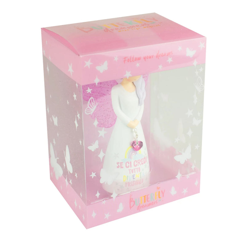 Figurine Ange Se Ci Credi - Butterfly Dreamers