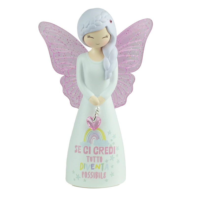 Figurine Ange Se Ci Credi - Butterfly Dreamers