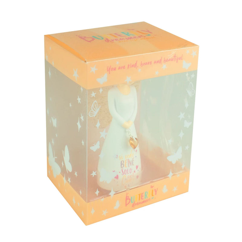 Figurine Ange Vede Bene Solo Col Cuore - Butterfly Dreamers