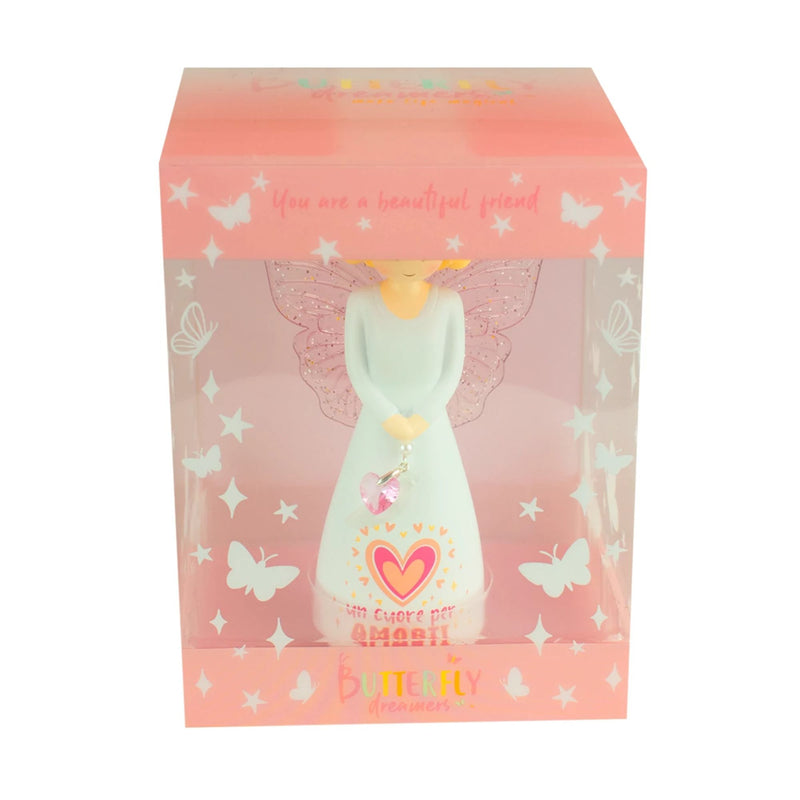 Figurine Ange Un Cuore Per Amarti - Butterfly Dreamers