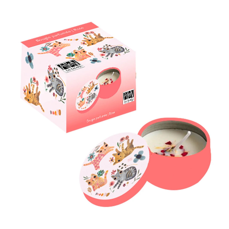 Bougie Parfumée Cat Flower - Allen Designs