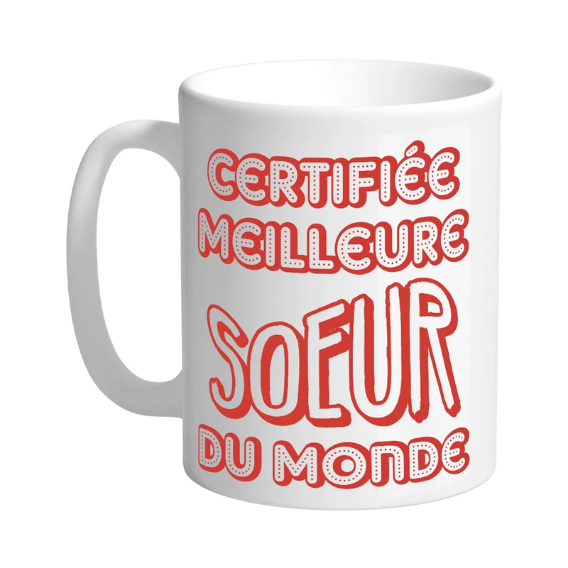 Mug Meilleure Sœur - Petits Messages