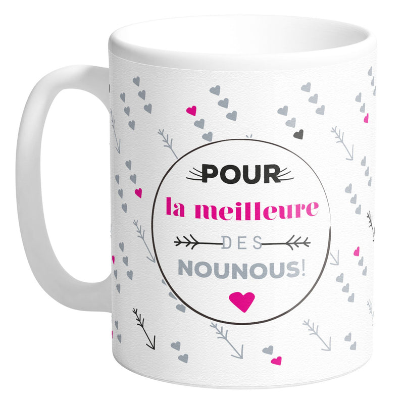 Mug Meilleure des Nounous - Petits Messages