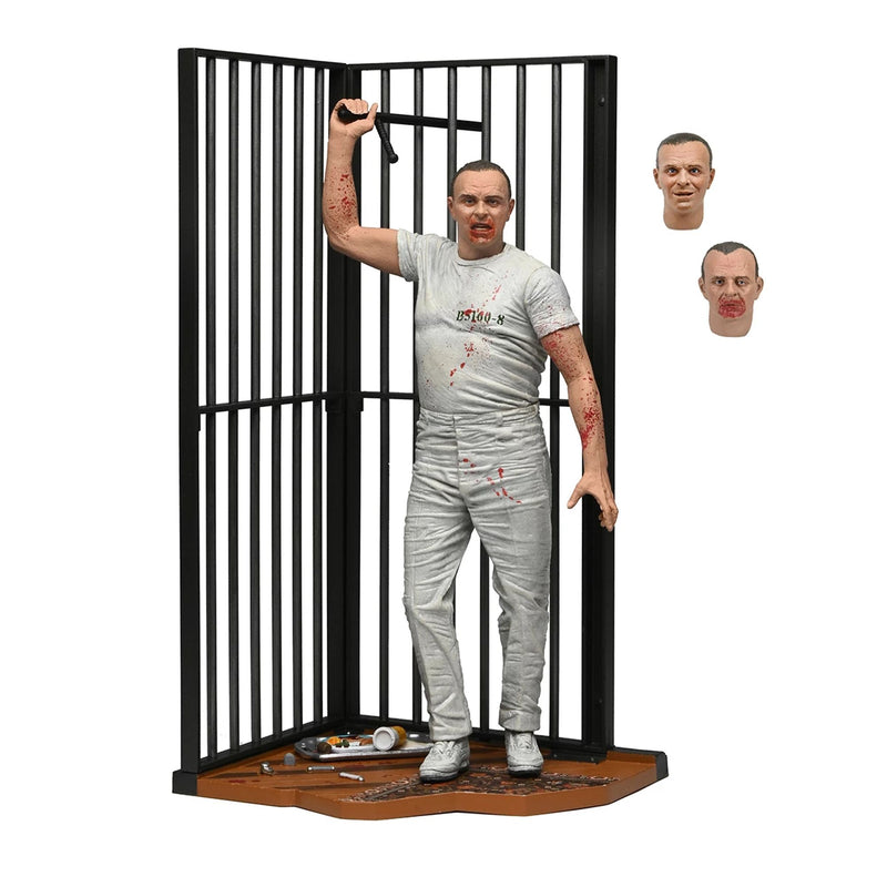 SILENCE OF THE LAMBS - 7" SCALE ACTION FIGURE - DR. HANNIBAL LECTER (PRISON ESCAPE)