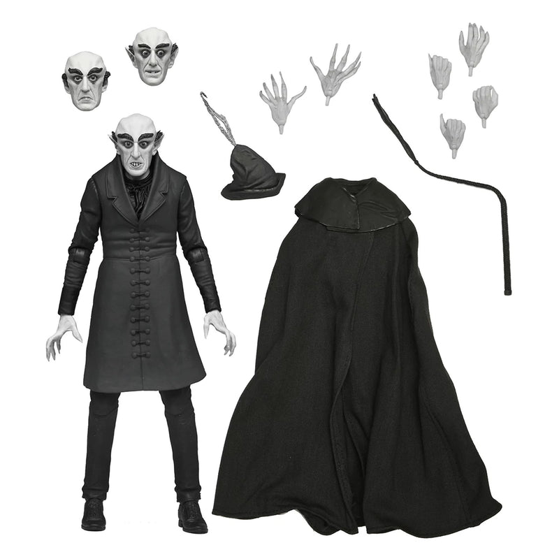 NOSFERATU- 7” SCALE ACTION FIGURE - ULTIMATE COUNT ORLOK (B&W)