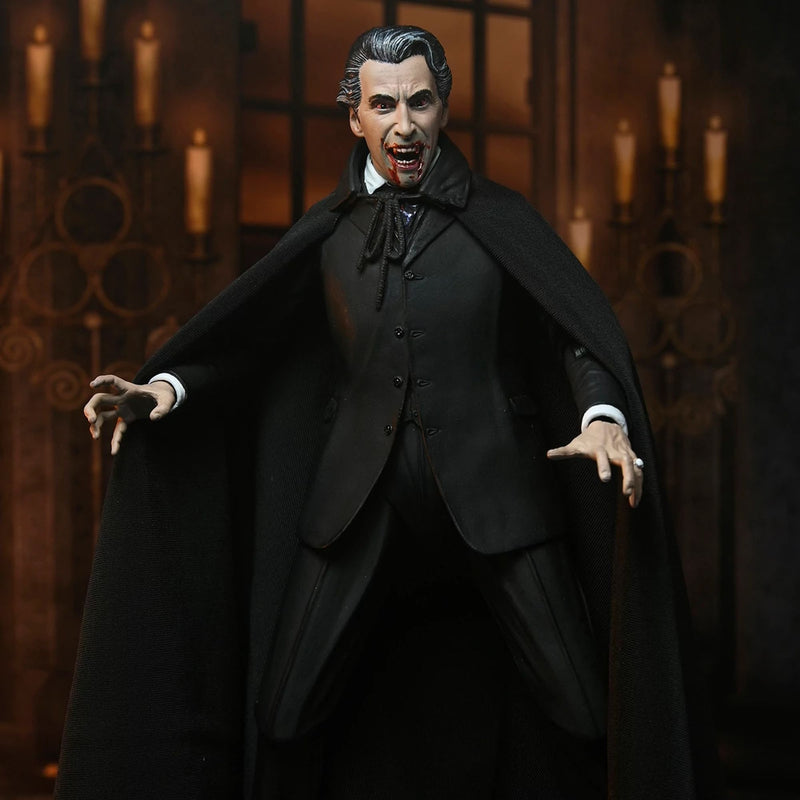 HAMMER FILMS: HORROR OF DRACULA (1958) - 7" SCALE ACTION FIGURE - ULTIMATE COUNT DRACULA