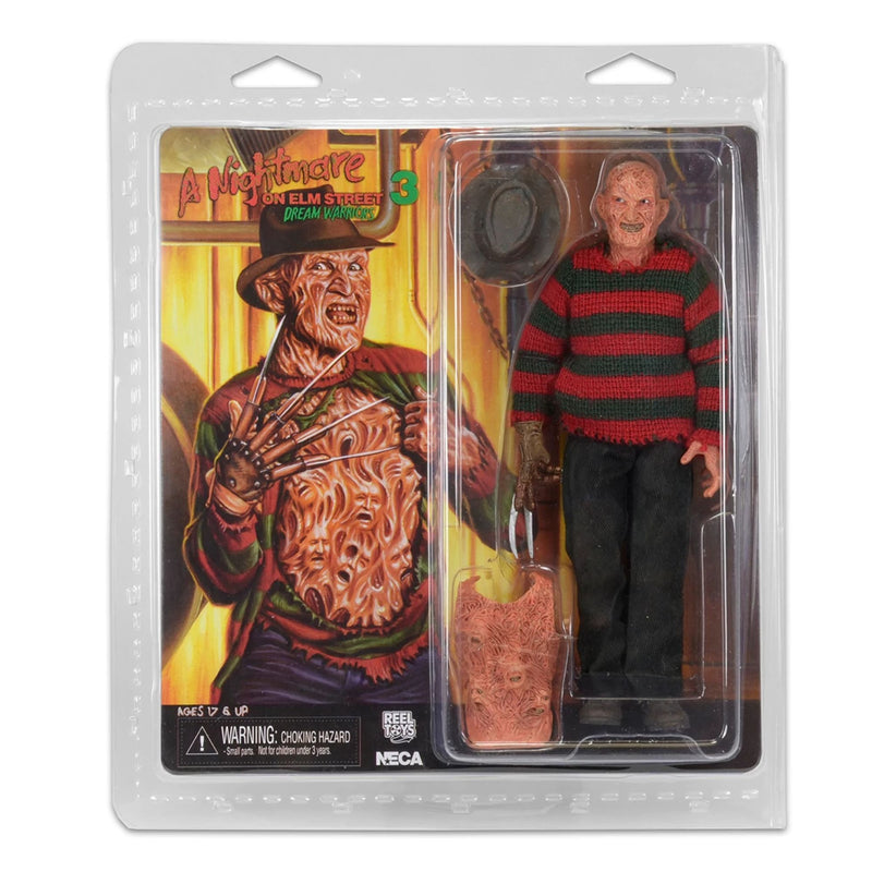 NIGHTMARE ON ELM STREET - 8” CLOTHED FIGURE - DREAM WARRIORS FREDDY