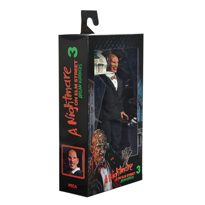 NIGHTMARE ON ELM STREET - 8” CLOTHED FIGURE - TUXEDO FREDDY