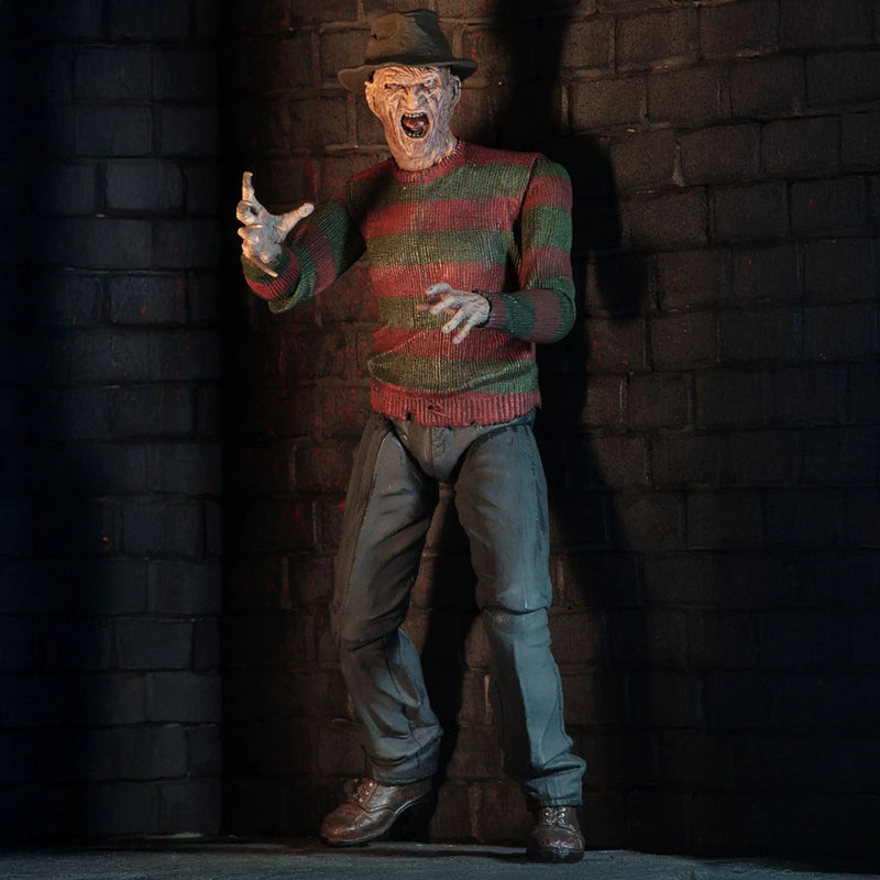 NIGHTMARE ON ELM STREET - 7” ACTION FIGURE - ULTIMATE PART 2 FREDDY