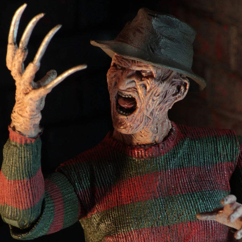 NIGHTMARE ON ELM STREET - 7” ACTION FIGURE - ULTIMATE PART 2 FREDDY
