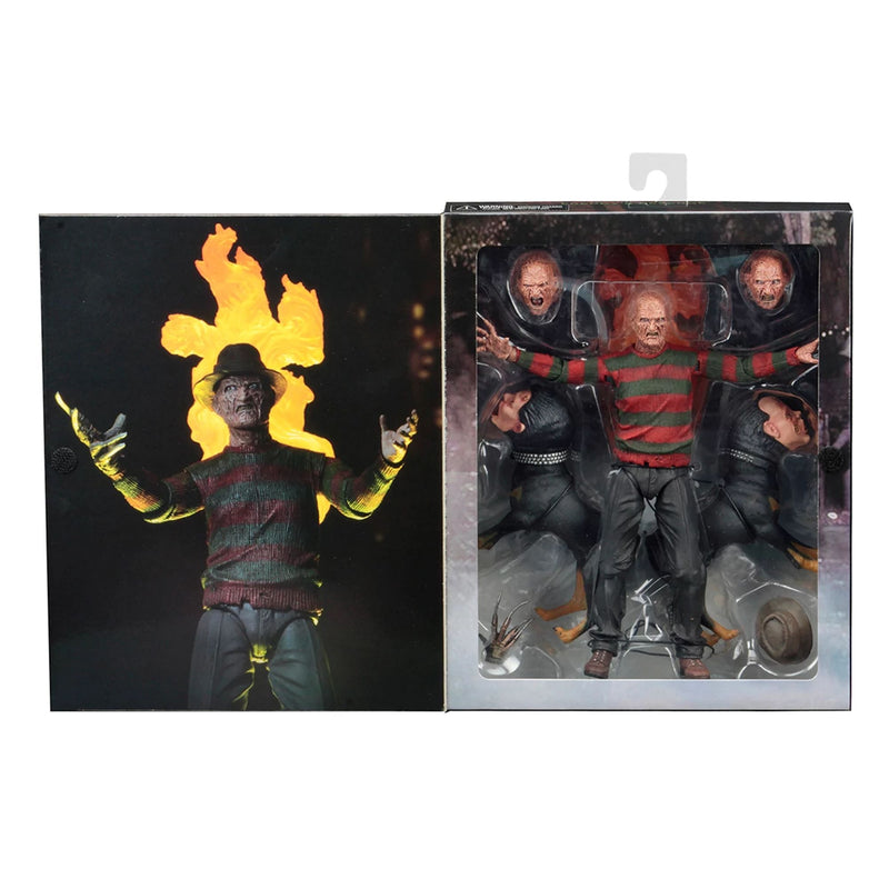 NIGHTMARE ON ELM STREET - 7” ACTION FIGURE - ULTIMATE PART 2 FREDDY