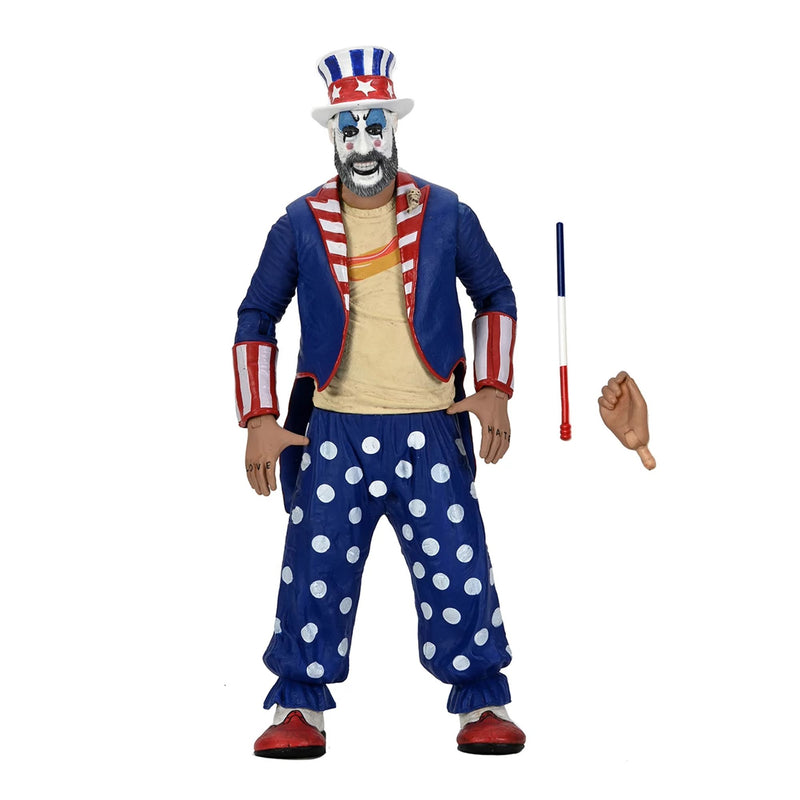 HOUSE OF 1000 CORPSES FIGURINE CAPTAIN SPAULDING (TAILCOAT) 20TH ANNIVERSARY 18 CM
