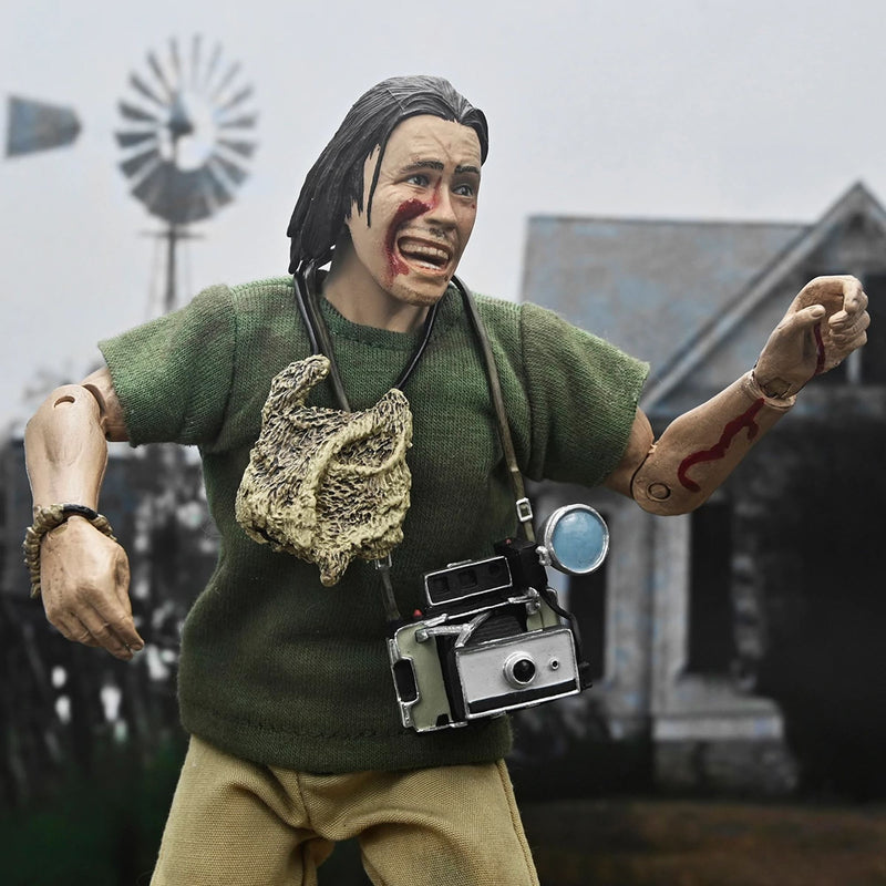 TEXAS CHAINSAW MASSACRE - 8" CLOTHED ACTION FIGURE - 50TH ANNIVERSARY THE HITCHHIKER