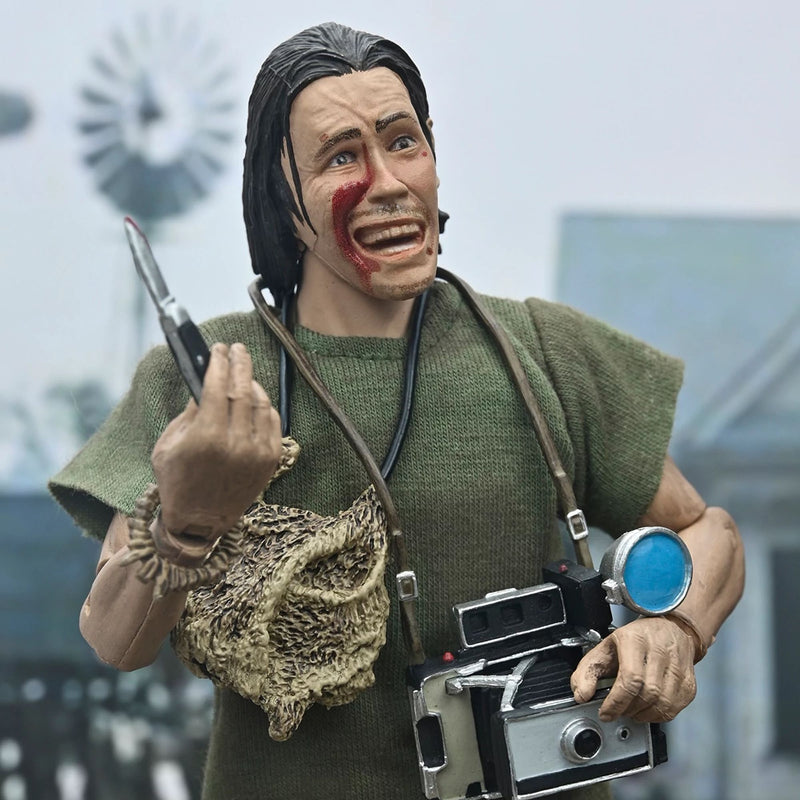 TEXAS CHAINSAW MASSACRE - 8" CLOTHED ACTION FIGURE - 50TH ANNIVERSARY THE HITCHHIKER