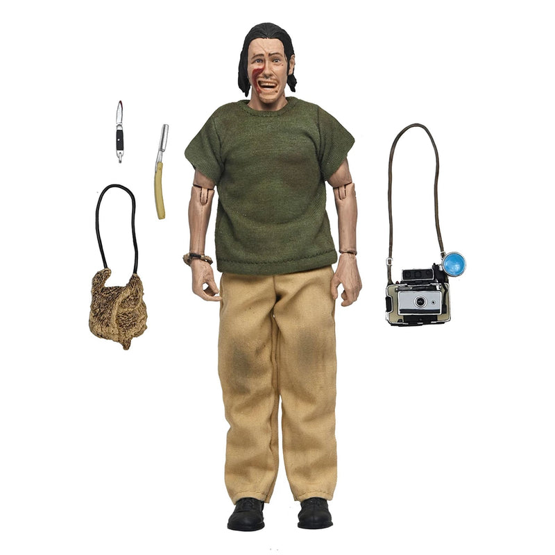 TEXAS CHAINSAW MASSACRE - 8" CLOTHED ACTION FIGURE - 50TH ANNIVERSARY THE HITCHHIKER