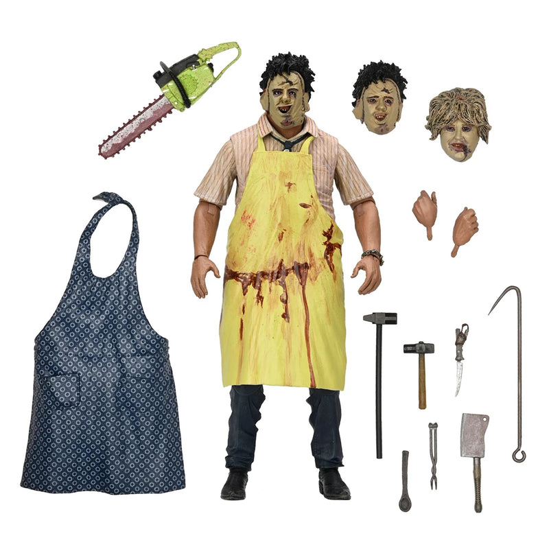 TEXAS CHAINSAW MASSACRE - 7" SCALE ACTION FIGURE - 50TH ANNIVERSARY ULTIMATE LEATHERFACE