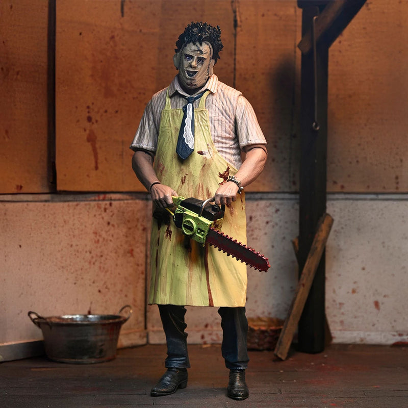 TEXAS CHAINSAW MASSACRE - 7" SCALE ACTION FIGURE - 50TH ANNIVERSARY ULTIMATE LEATHERFACE