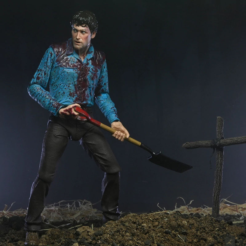 EVIL DEAD - 7” SCALE ACTION FIGURE - ULTIMATE BLOODY ASH & CHERYL WILLIAMS 2 PACK