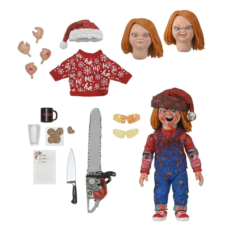 CHUCKY (TV SERIES) – 7” SCALE ACTION FIGURE – ULTIMATE CHUCKY (HOLIDAY EDITION)