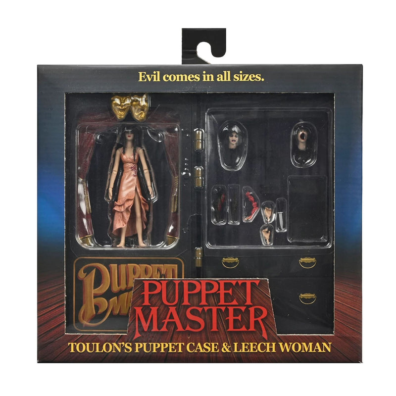 PUPPET MASTER - 7" SCALE ACTION FIGURE - LEECH WOMAN AND TOULON&