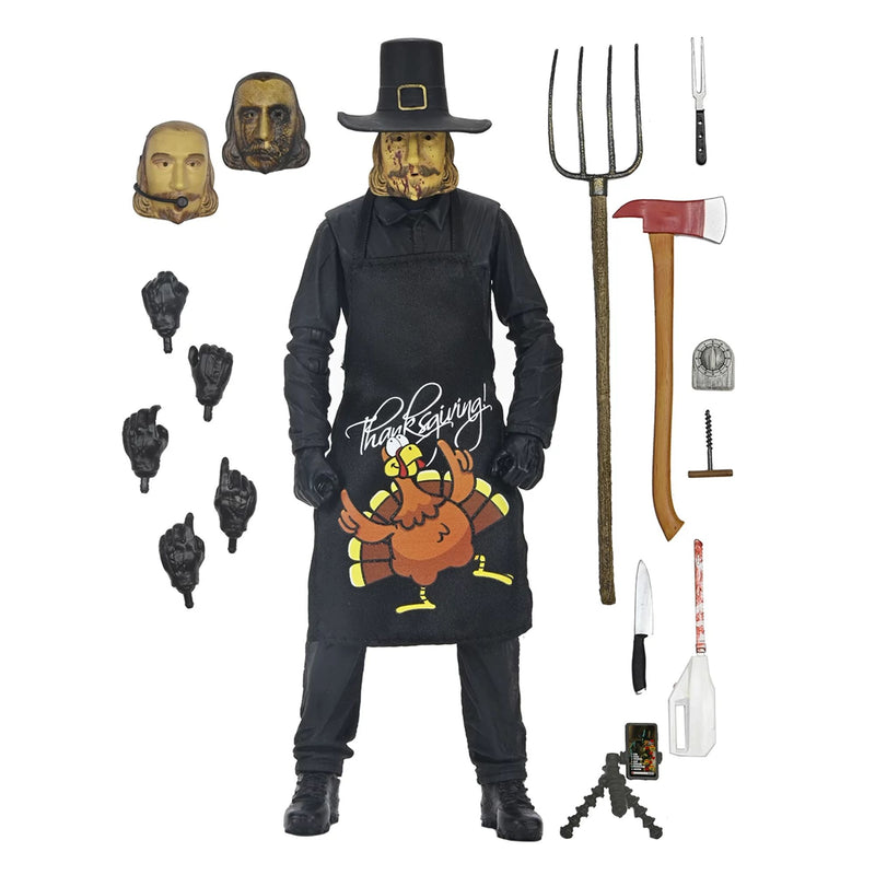 THANKSGIVING - 7” SCALE ACTION FIGURE - ULTIMATE JOHN CARVER "NO LEFTOVERS"