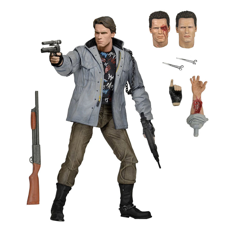 TERMINATOR - 7" ACTION FIGURE - ULTIMATE T-800 (TECH NOIR)