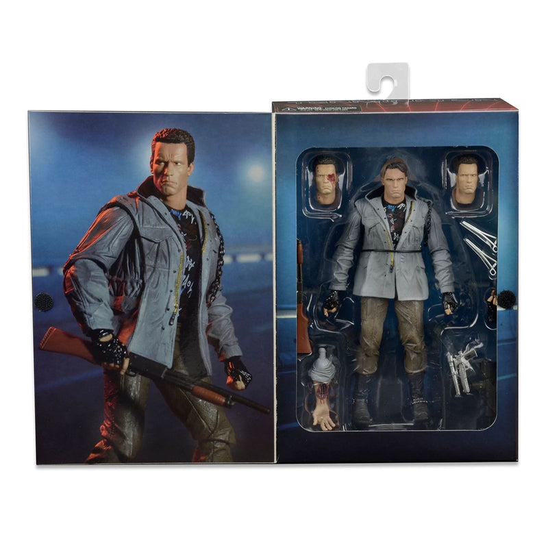 TERMINATOR - 7" ACTION FIGURE - ULTIMATE T-800 (TECH NOIR)