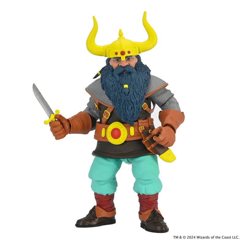 DUNGEONS AND DRAGONS - 7" SCALE FIGURE - 50TH ANNIVERSARY ELKHORN ON BLISTER CARD