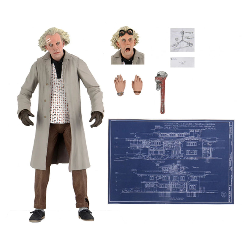 BACK TO THE FUTURE – 7” SCALE ACTION FIGURE – ULTIMATE DOC BROWN