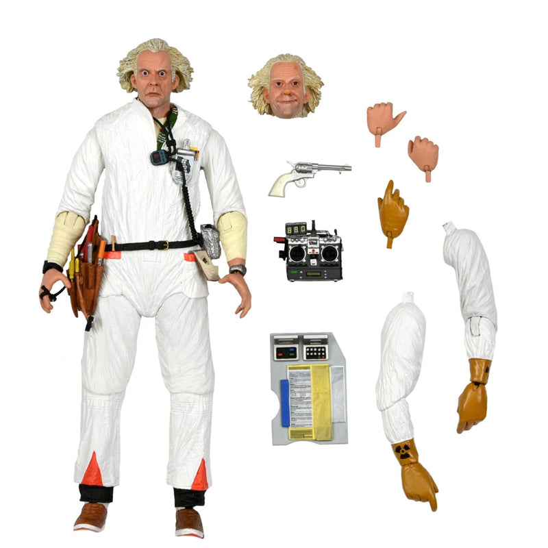 BACK TO THE FUTURE – 7” SCALE ACTION FIGURES – ULTIMATE DOC BROWN 1985