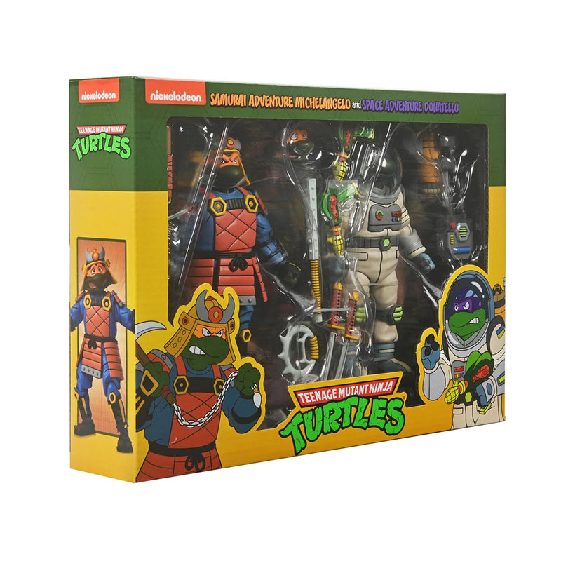 TEENAGE MUTANT NINJA TURTLES (CARTOON) – 7” SCALE ACTION FIGURES - SPACE ADVENTURE & SAMURAI TURTLES