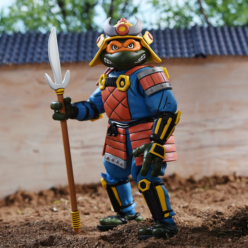 TEENAGE MUTANT NINJA TURTLES (CARTOON) – 7” SCALE ACTION FIGURES - SPACE ADVENTURE & SAMURAI TURTLES