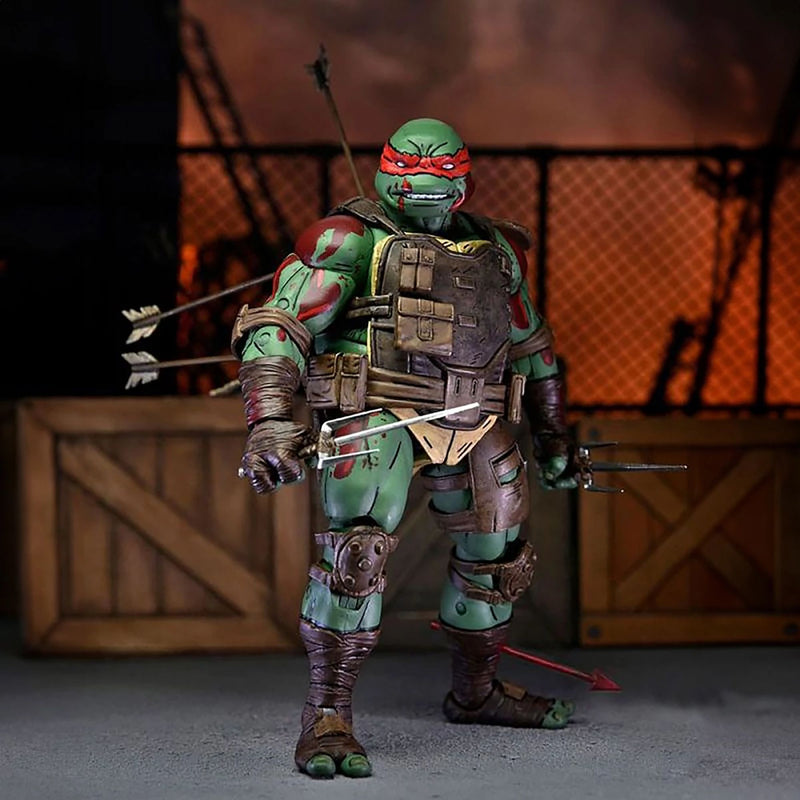 TEENAGE MUTANT NINJA TURTLES (THE LAST RONIN) - 7” SCALE ACTION FIGURE - ULTIMATE  RAPHAEL