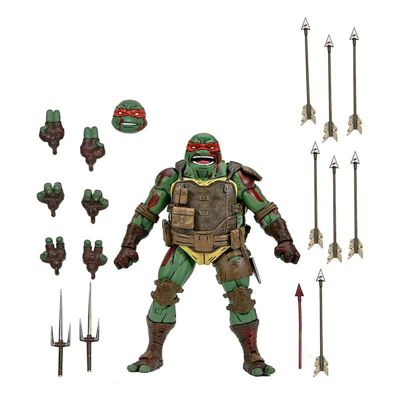 TEENAGE MUTANT NINJA TURTLES (THE LAST RONIN) - 7” SCALE ACTION FIGURE - ULTIMATE  RAPHAEL