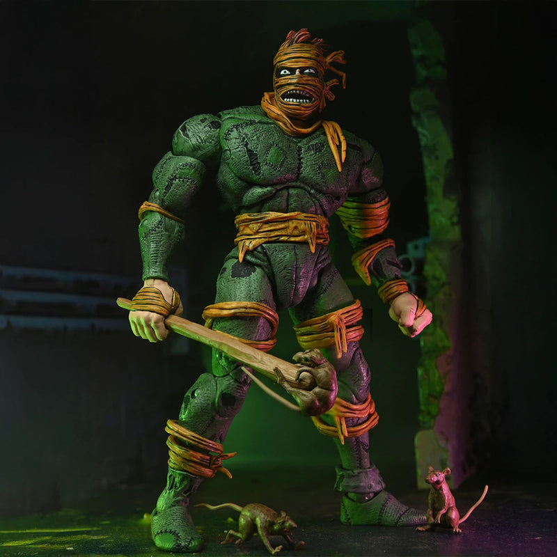 TEENAGE MUTANT NINJA TURTLES (MIRAGE COMICS) - 7" SCALE ACTION FIGURE - RAT KING