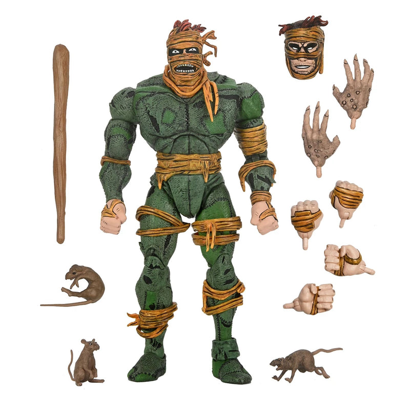 TEENAGE MUTANT NINJA TURTLES (MIRAGE COMICS) - 7" SCALE ACTION FIGURE - RAT KING