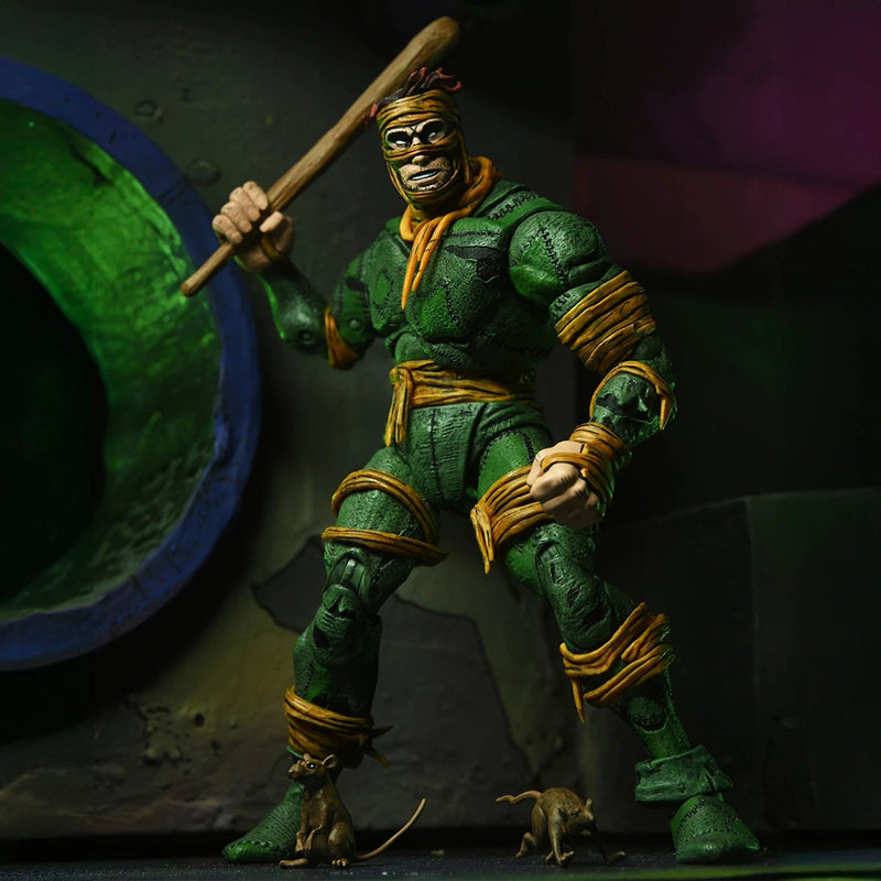 TEENAGE MUTANT NINJA TURTLES (MIRAGE COMICS) - 7" SCALE ACTION FIGURE - RAT KING