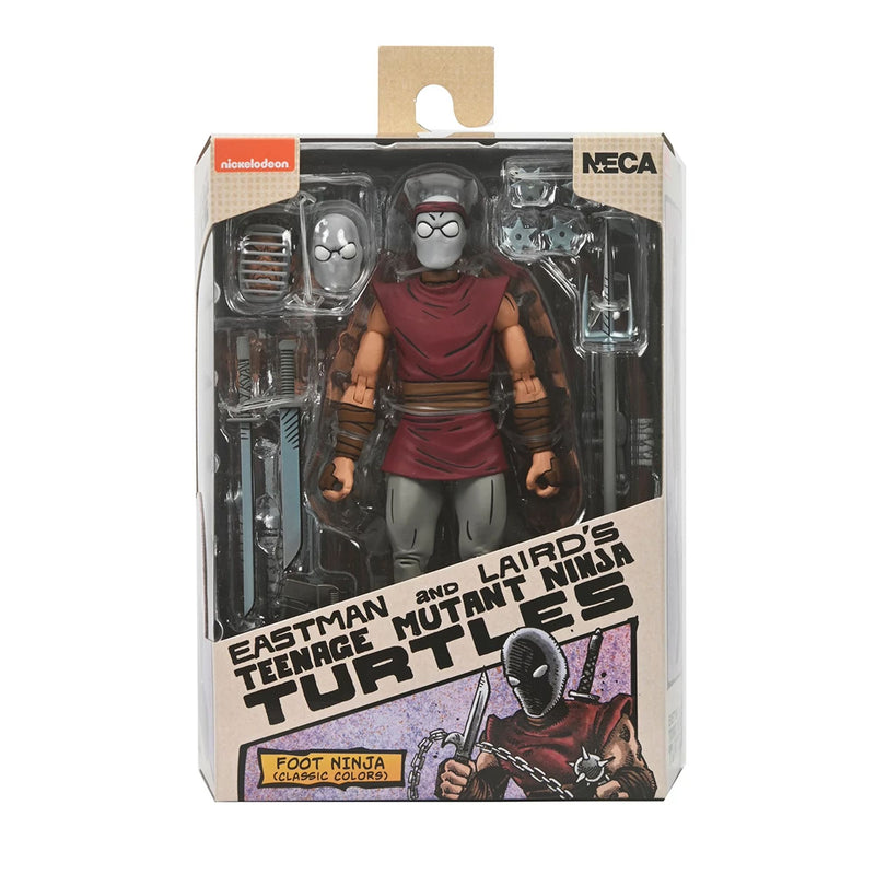 TEENAGE MUTANT NINJA TURTLES (MIRAGE COMICS) - 7" SCALE ACTION FIGURE - FOOT NINJA (CLASSIC COLORS)