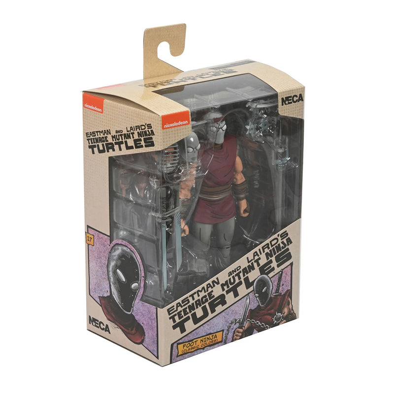 TEENAGE MUTANT NINJA TURTLES (MIRAGE COMICS) - 7" SCALE ACTION FIGURE - FOOT NINJA (CLASSIC COLORS)