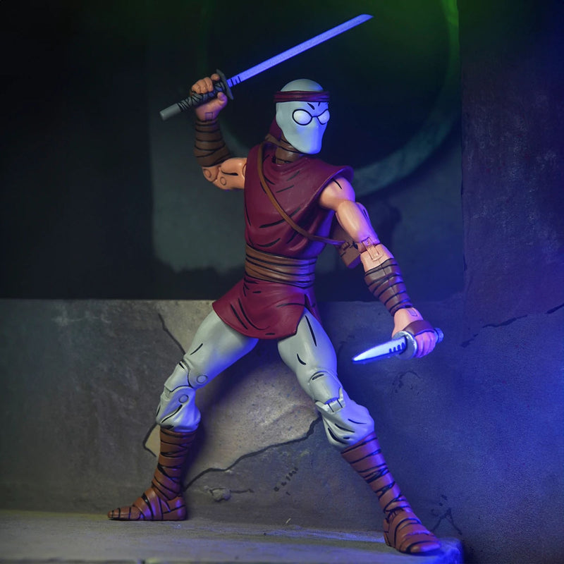 TEENAGE MUTANT NINJA TURTLES (MIRAGE COMICS) - 7" SCALE ACTION FIGURE - FOOT NINJA (CLASSIC COLORS)