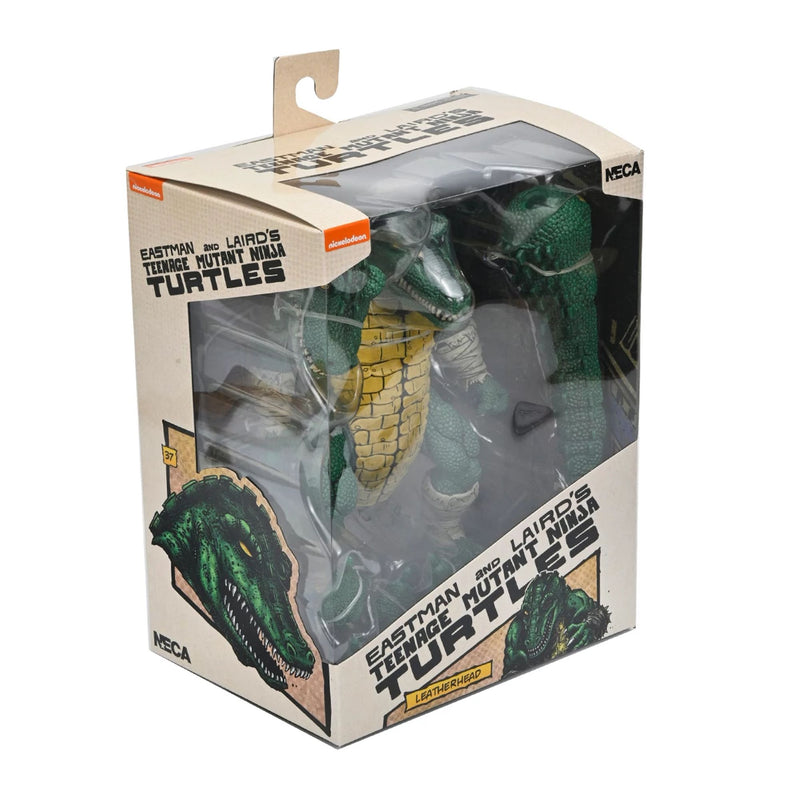 TEENAGE MUTANT NINJA TURTLES (MIRAGE COMICS) - 7" SCALE ACTION FIGURE - LEATHERHEAD DELUXE FIGURE