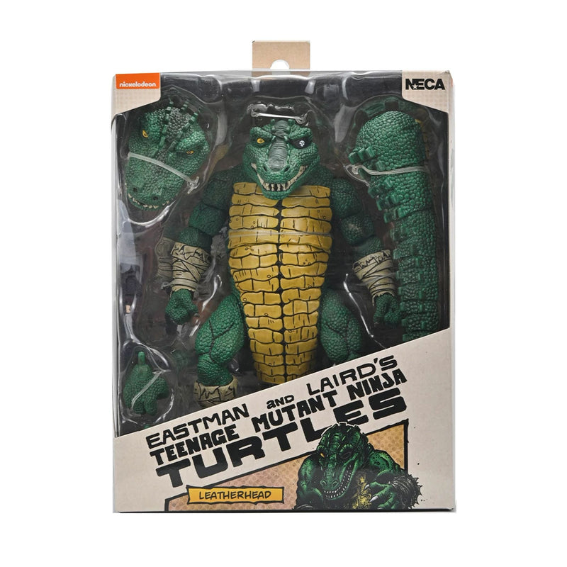 TEENAGE MUTANT NINJA TURTLES (MIRAGE COMICS) - 7" SCALE ACTION FIGURE - LEATHERHEAD DELUXE FIGURE