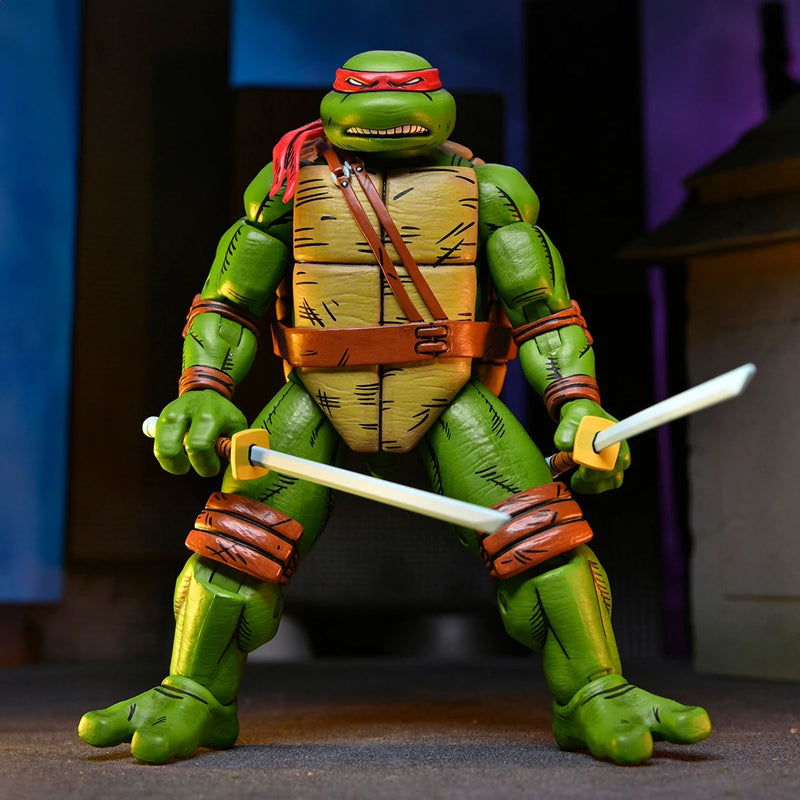 TEENAGE MUTANT NINJA TURTLES (MIRAGE COMICS) – 7" SCALE ACTION FIGURES - LEONARDO