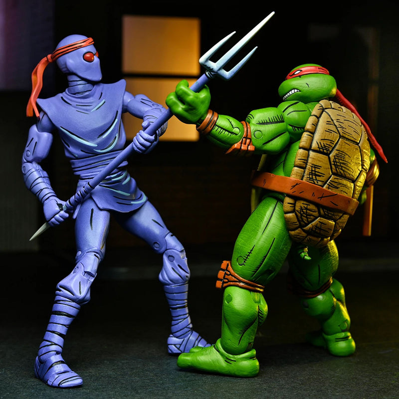 TEENAGE MUTANT NINJA TURTLES (MIRAGE COMICS) – 7" SCALE ACTION FIGURES - MICHELANGELO