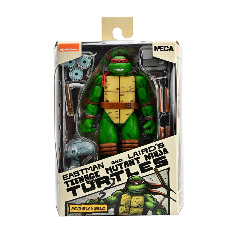 TEENAGE MUTANT NINJA TURTLES (MIRAGE COMICS) – 7" SCALE ACTION FIGURES - MICHELANGELO