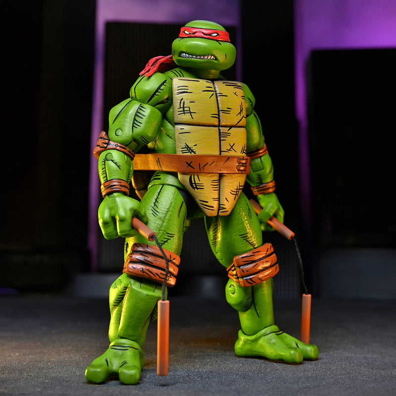 TEENAGE MUTANT NINJA TURTLES (MIRAGE COMICS) – 7" SCALE ACTION FIGURES - MICHELANGELO