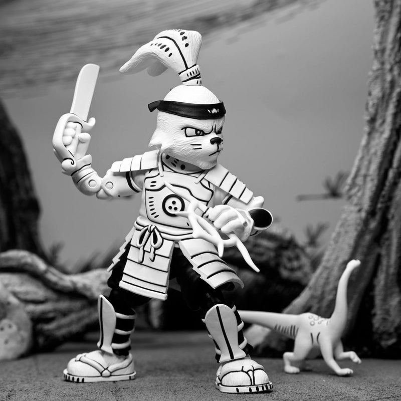 USAGI YOJIMBO – 7” SCALE ACTION FIGURE – SAMURAI USAGI YOJIMBO BLACK & WHITE FIGURE